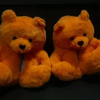 Teddy Bears Slippers For Women