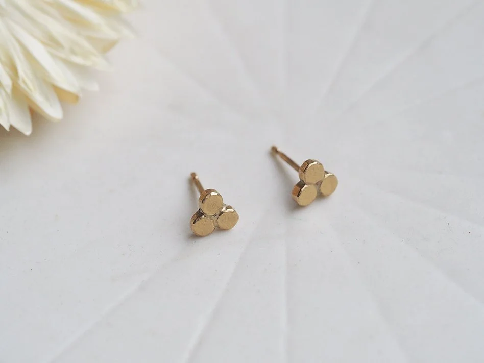 Gold Cluster Studs