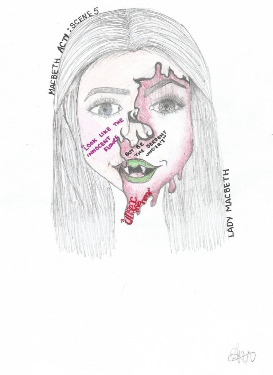Yr10 creative reactions for Shakespeare Day — UTC Portsmouth