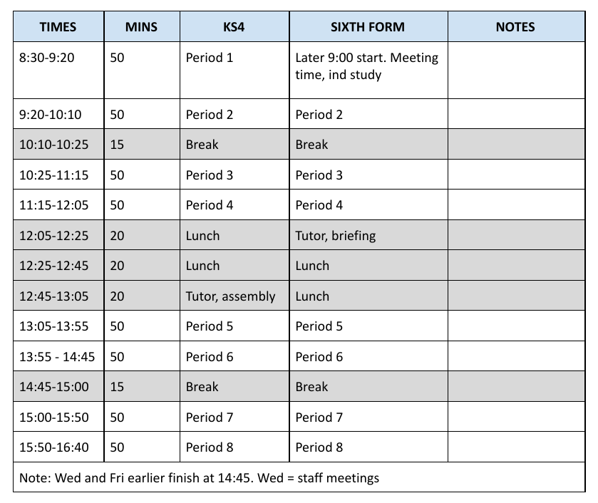 Term Dates — UTC Portsmouth Term Dates — UTC Portsmouth