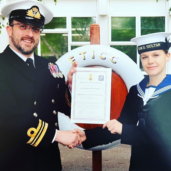 It's the start of National Apprenticeship Week and we thought we&rsquo;d start with an update on how one of our alumni that we featured last year is getting on. 
Sasha secured a place on the Royal Navy Accelerated Apprenticeship in Marine Engineering