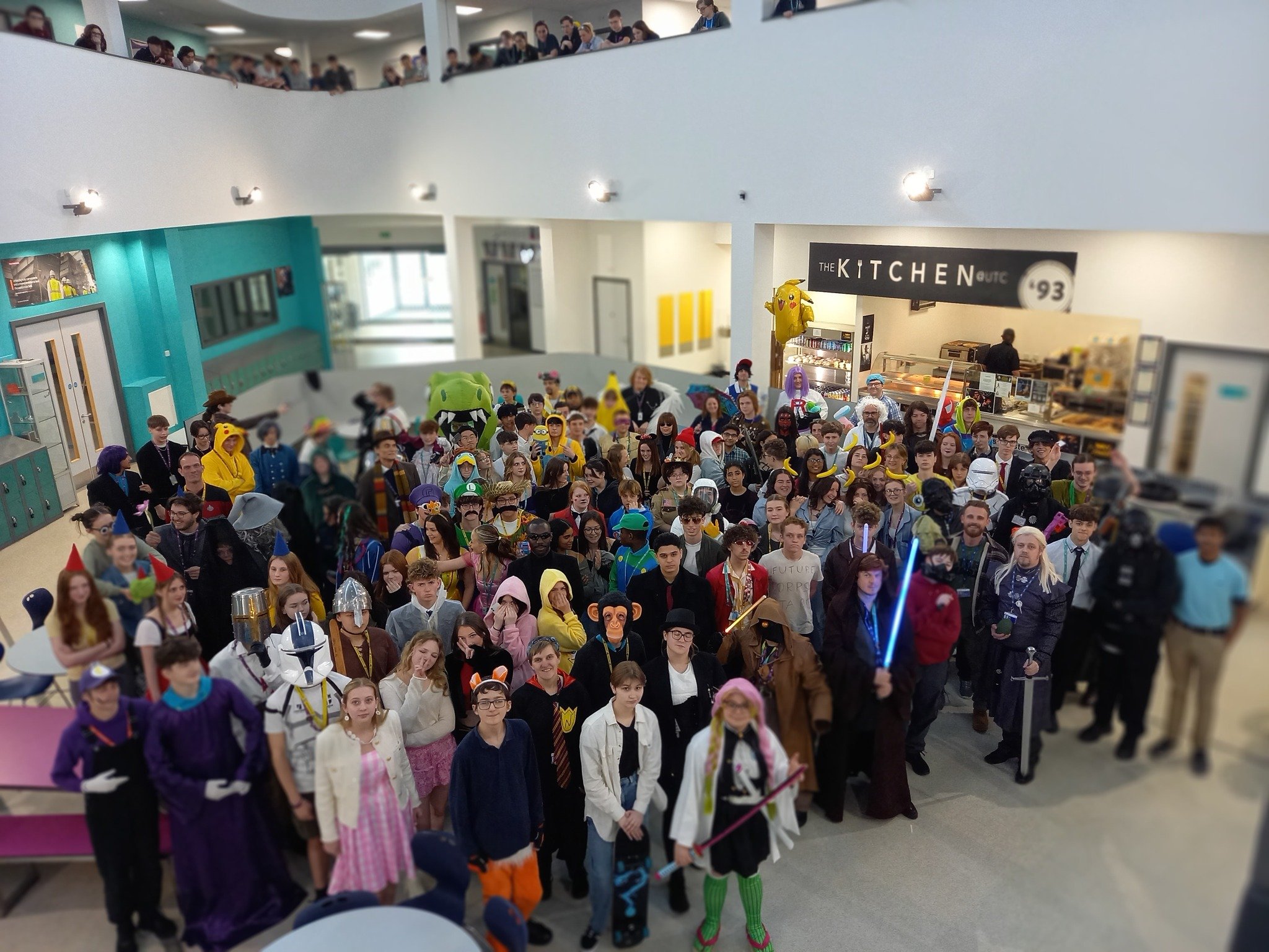May the 4th be with you! We enjoyed celebrating all things sci-fi at the college yesterday. It was great to see so many students and staff taking part this year #Maythe4