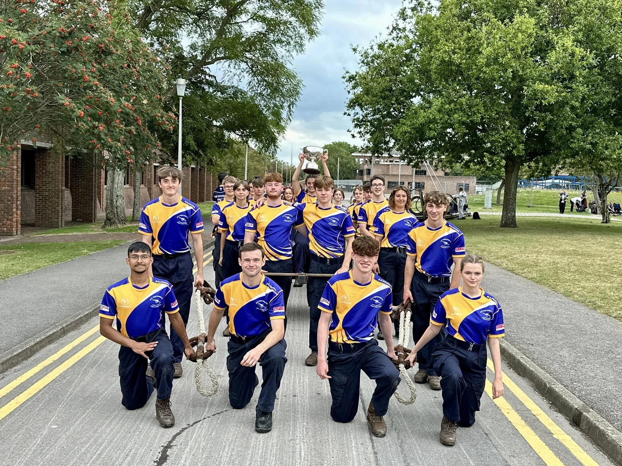 Junior Leaders Field Gun competition 2024