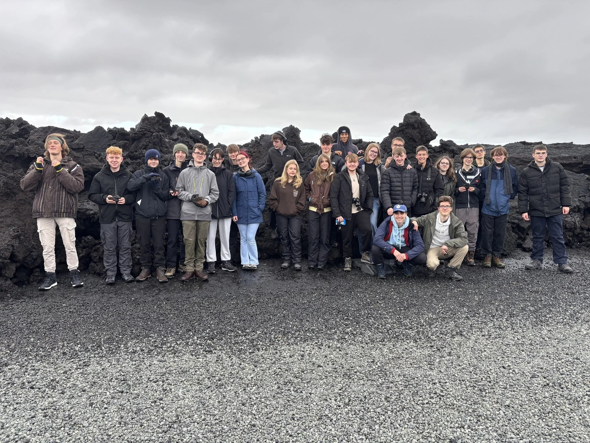 Yesterday, our Year 13 Geography A Level students began their field trip to Iceland with a day exploring some of the country&rsquo;s most remarkable landscapes.

They visited the Grindavik lava fields to study the effects of volcanic activity, explor