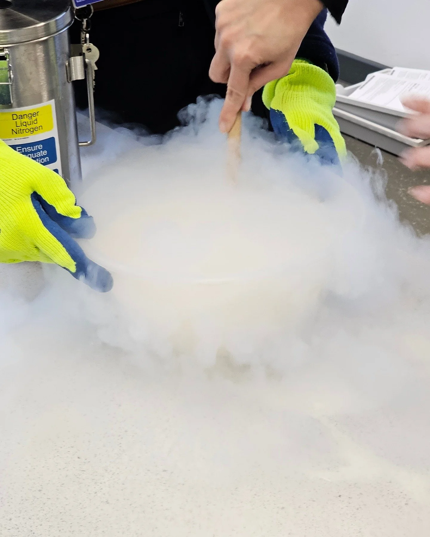 Our Chemistry of Food enrichment was cool this week - literally!

Students across years 10-13 investigated instant freezing with liquid nitrogen, discovering the science behind smooth, creamy ice cream.

#STEM #FoodScience #Enrichment