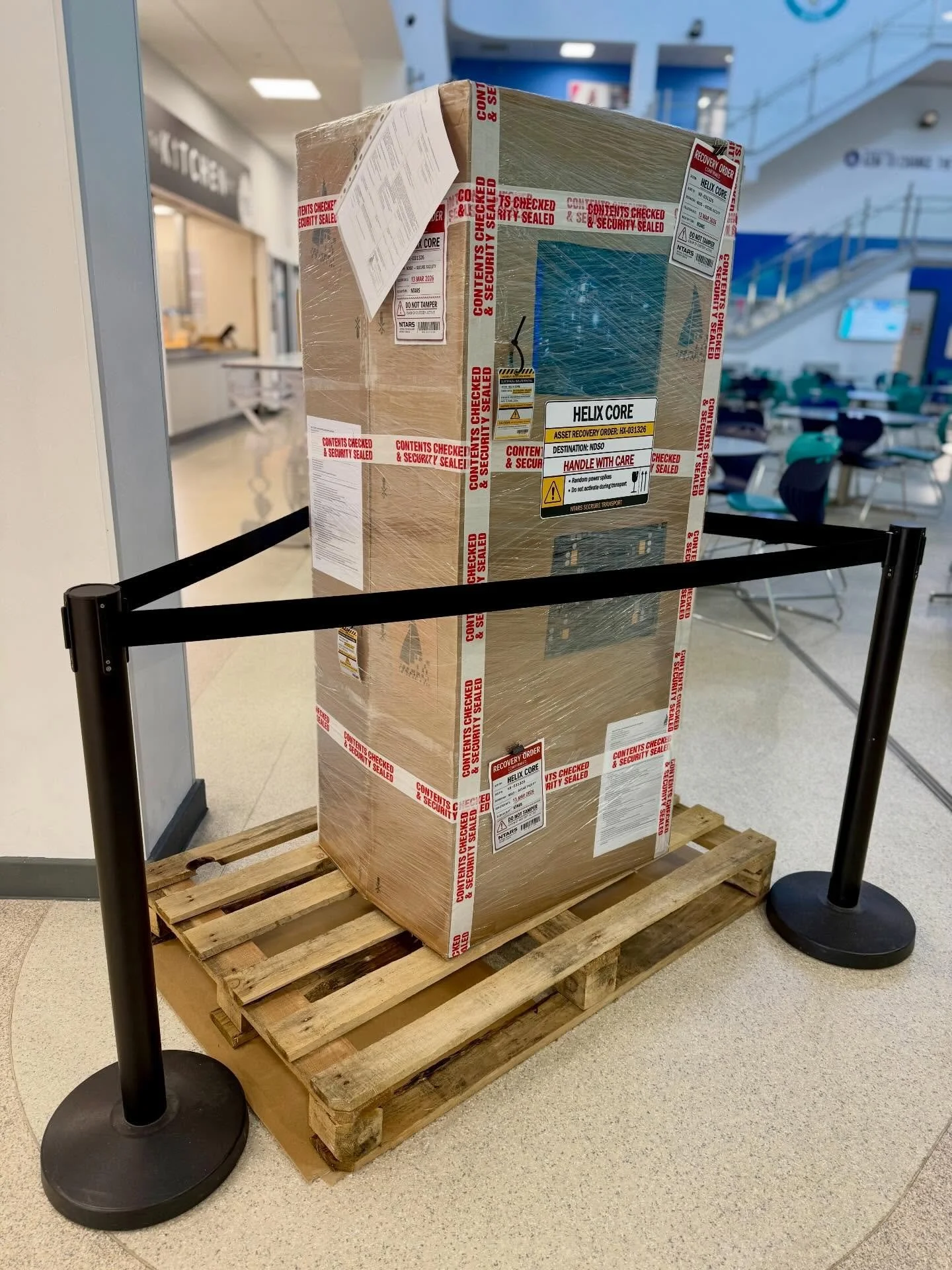 Project Helix: Over the past few weeks, students across UTC Portsmouth&nbsp;(and a few parents!) have been taking part in a college-wide ARG (Alternate Reality Game) &ndash; decoding signals, solving puzzles and attempting to reactivate the mysteriou