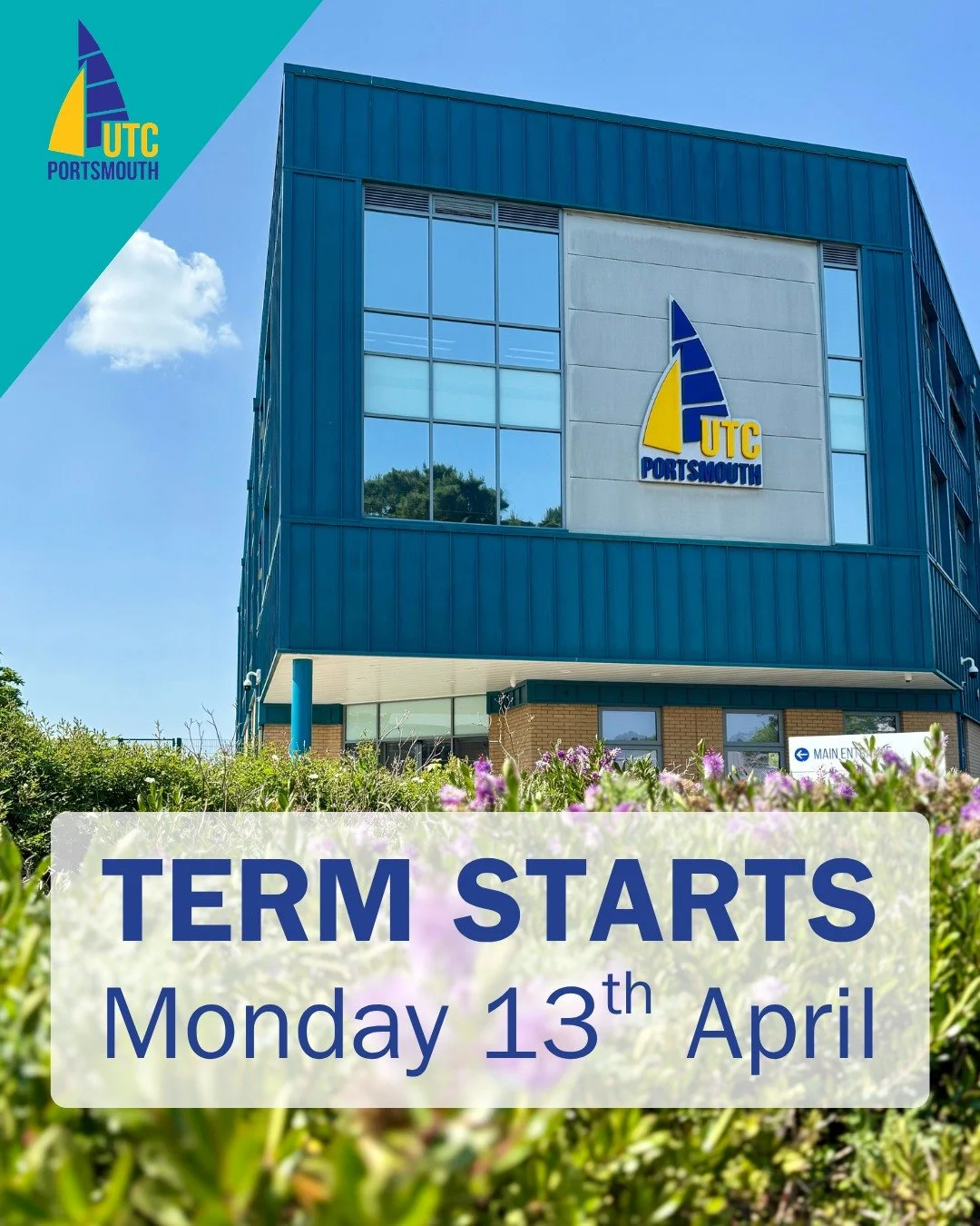 Reminder: Summer Term begins Monday 13 April.

We look forward to welcoming students back after the two week break.

#STEM #NewTerm