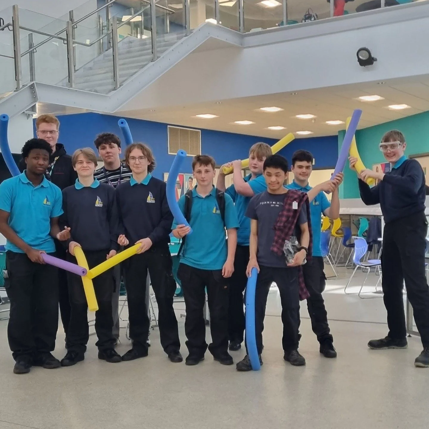 The Force was strong at UTC Portsmouth today!

As part of our Comic Con week, students from across all year groups took part in our Lightsaber Duels, a fencing-style competition using safe foam lightsabers.

Students competed in 1v1 duels across Pada