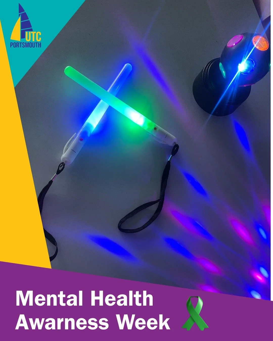Today we began Mental Health Awareness Week with our &ldquo;Dance in the Dark&rdquo; lunchtime, bringing movement, music and glow sticks together as part of this year&rsquo;s theme of &lsquo;Action&rsquo;.

Students can get involved throughout the we
