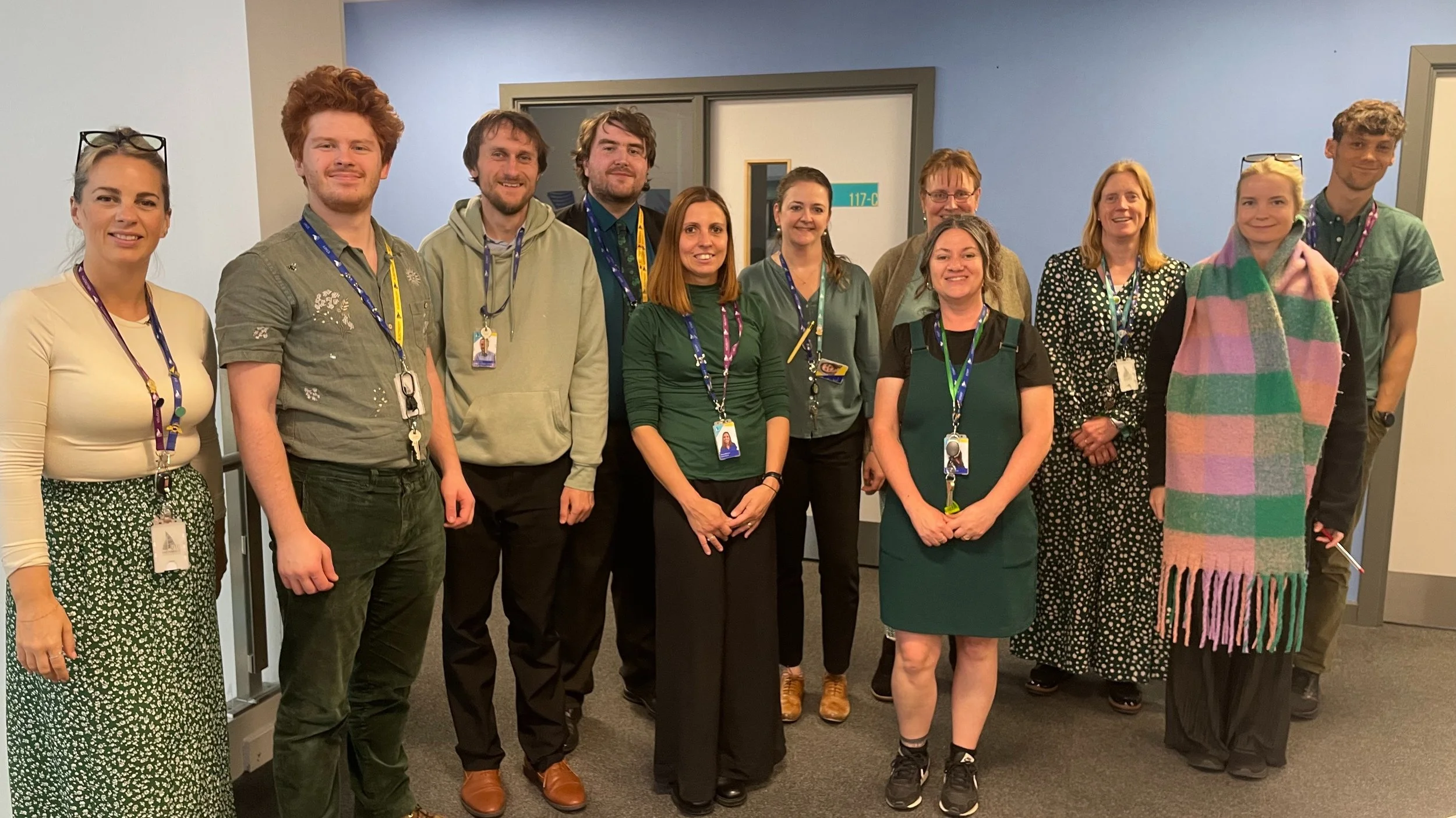 This week is Mental Health Awareness Week, and today was our "wear it green" day and cake sale.

Staff and students were encouraged to come wearing green to help raise awareness for mental health. 

We were also able to raise an impressive 