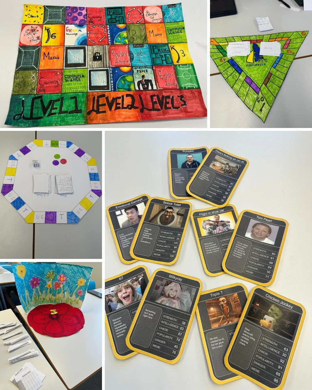 Our Board Games enrichment took creativity to another level last term, with students designing and creating their own fully playable games.

After exploring a variety of classic and modern board games, students looked at the systems, strategies and t