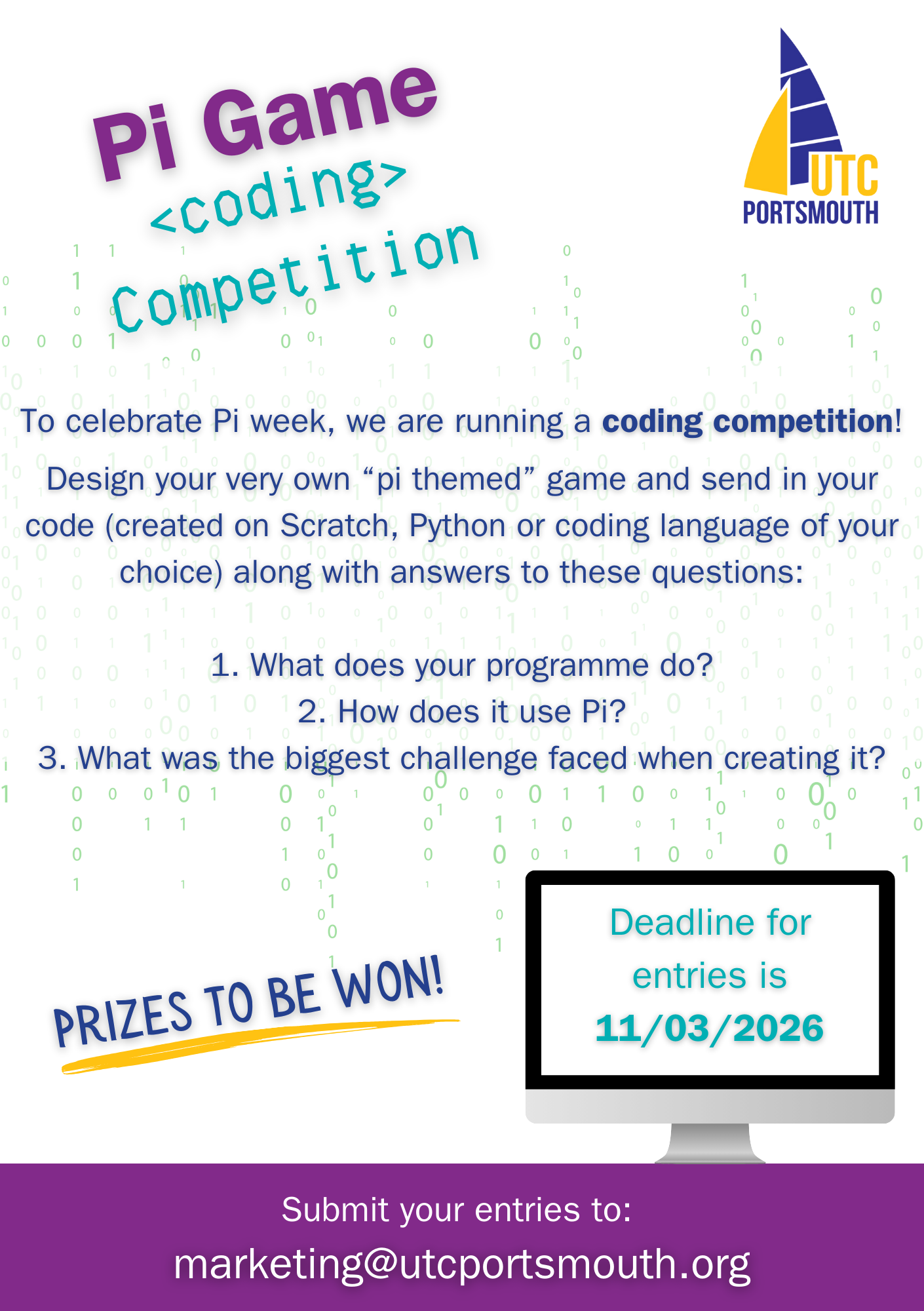 Competition Terms and Conditions — UTC Portsmouth