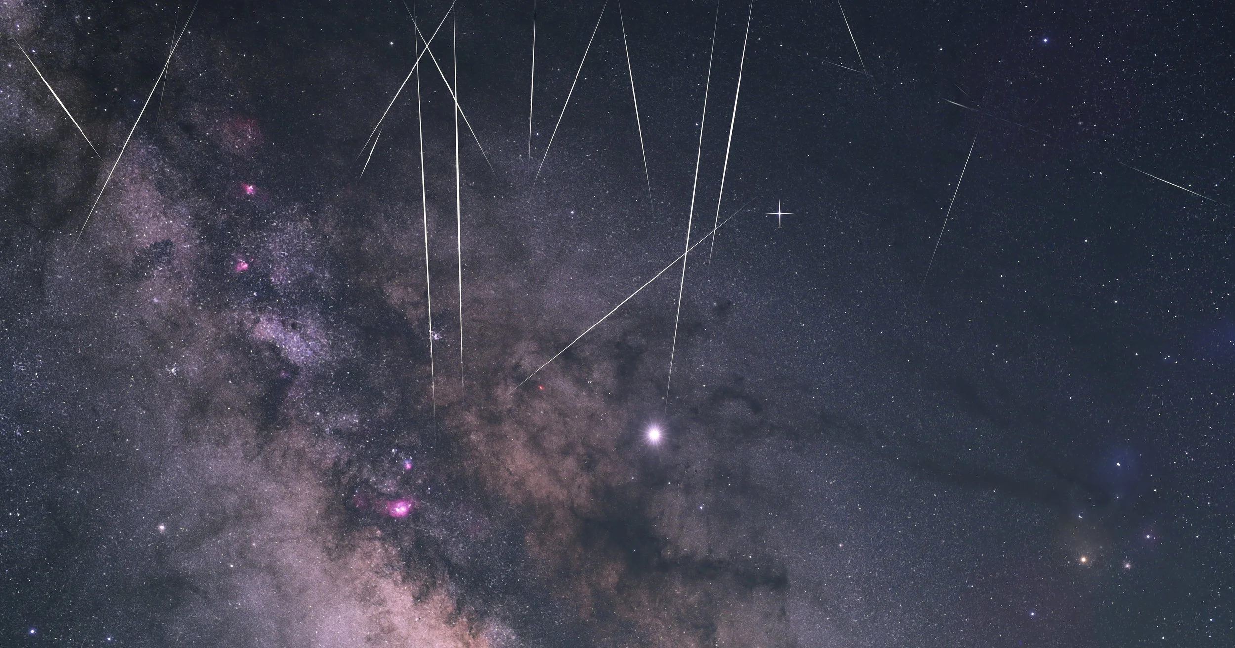 The Quadrantids Meteor Shower produces up to 40 meteors per hour during its peak (IG: @alpineastro )