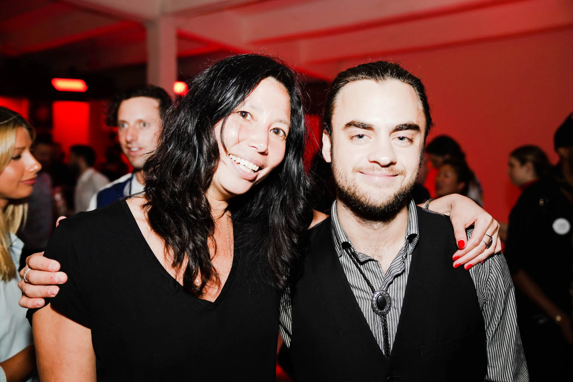 Melissa Jones with Michael Avedon