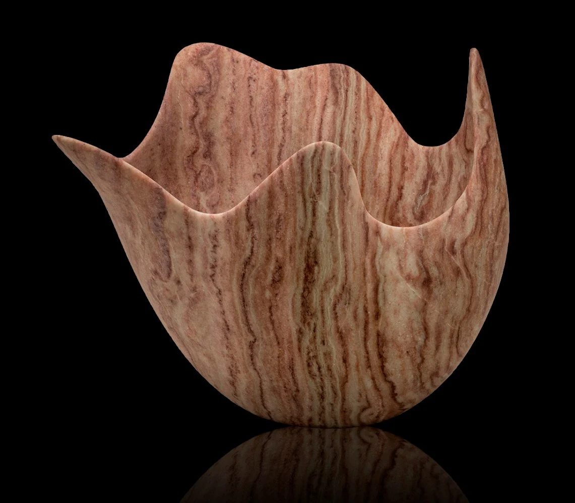 Raspberry Alabaster (11 x 12 x 9 inches)