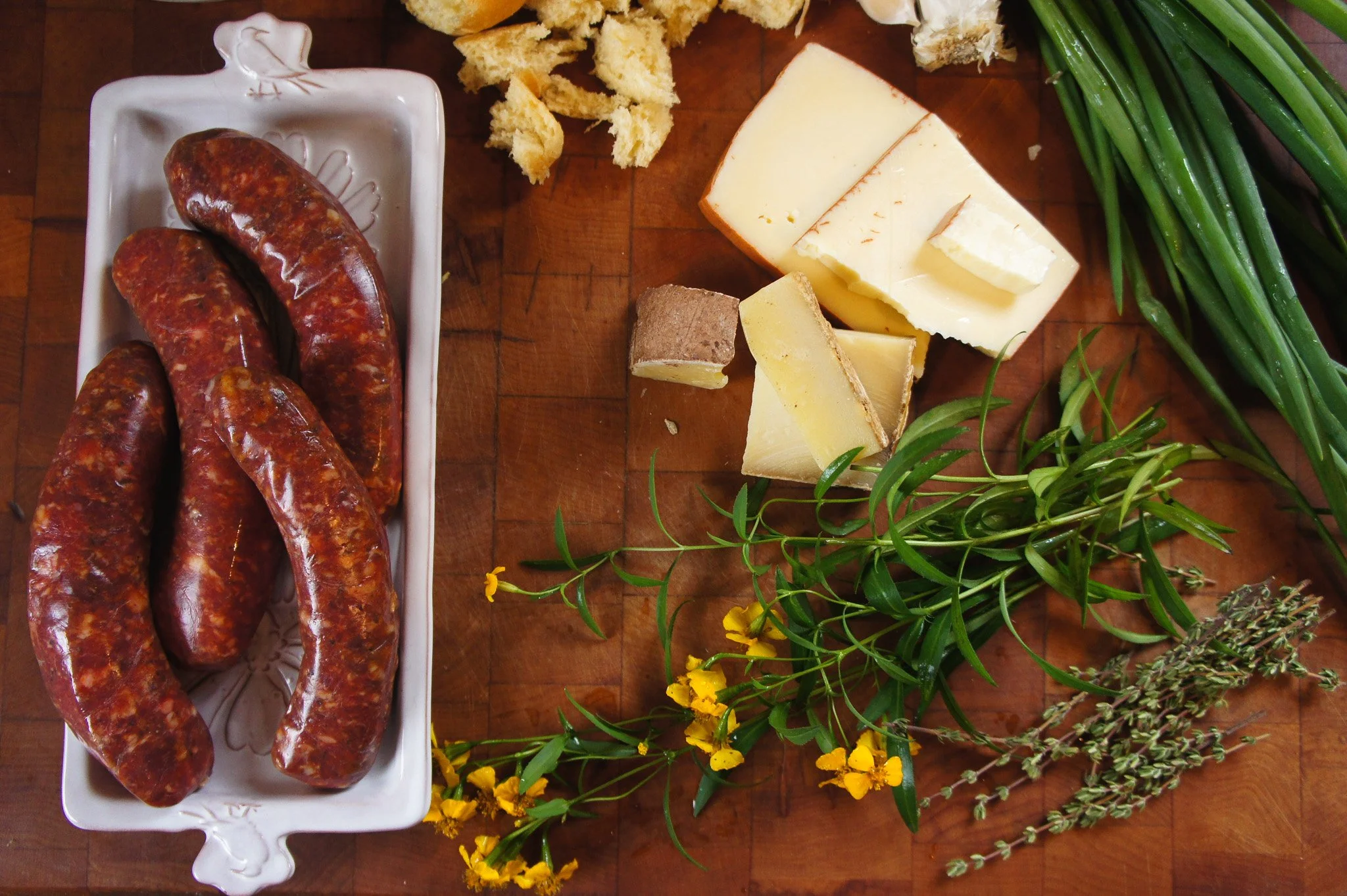 Close up Frittata Ingredients, 2014