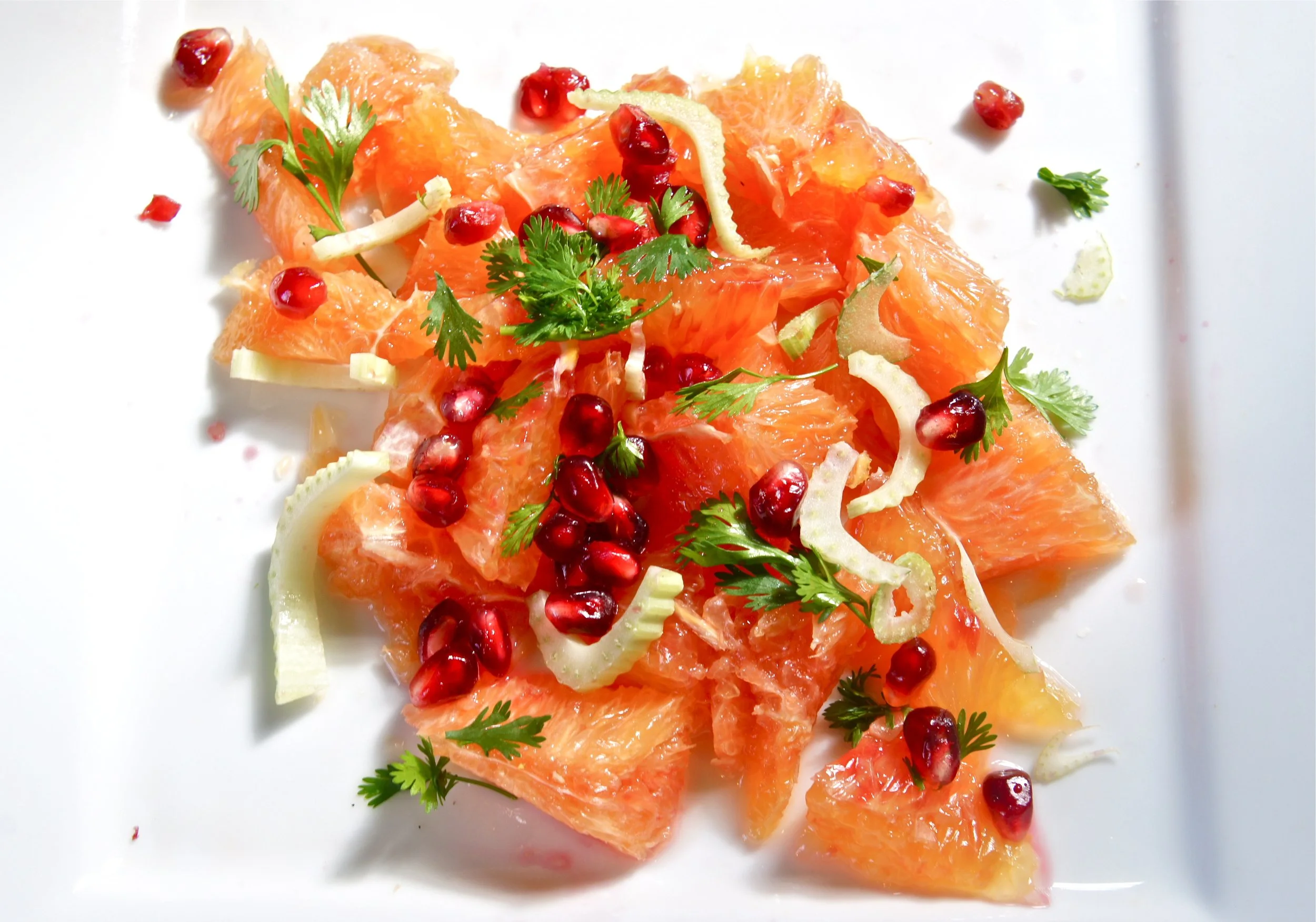 Seasonal Citrus & Pomegranate Salad, 2016