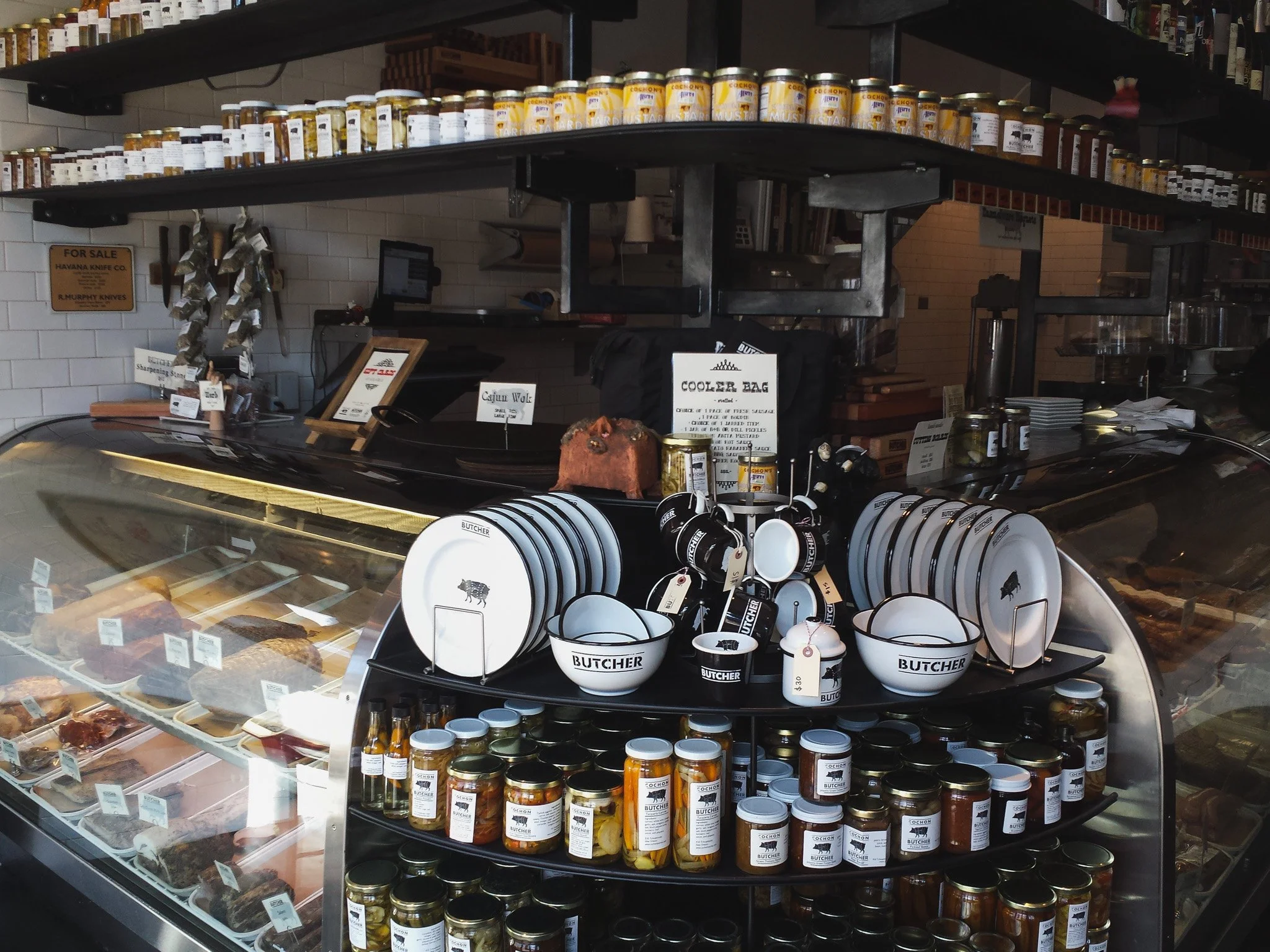 Cochon Butcher Shop View, 2014