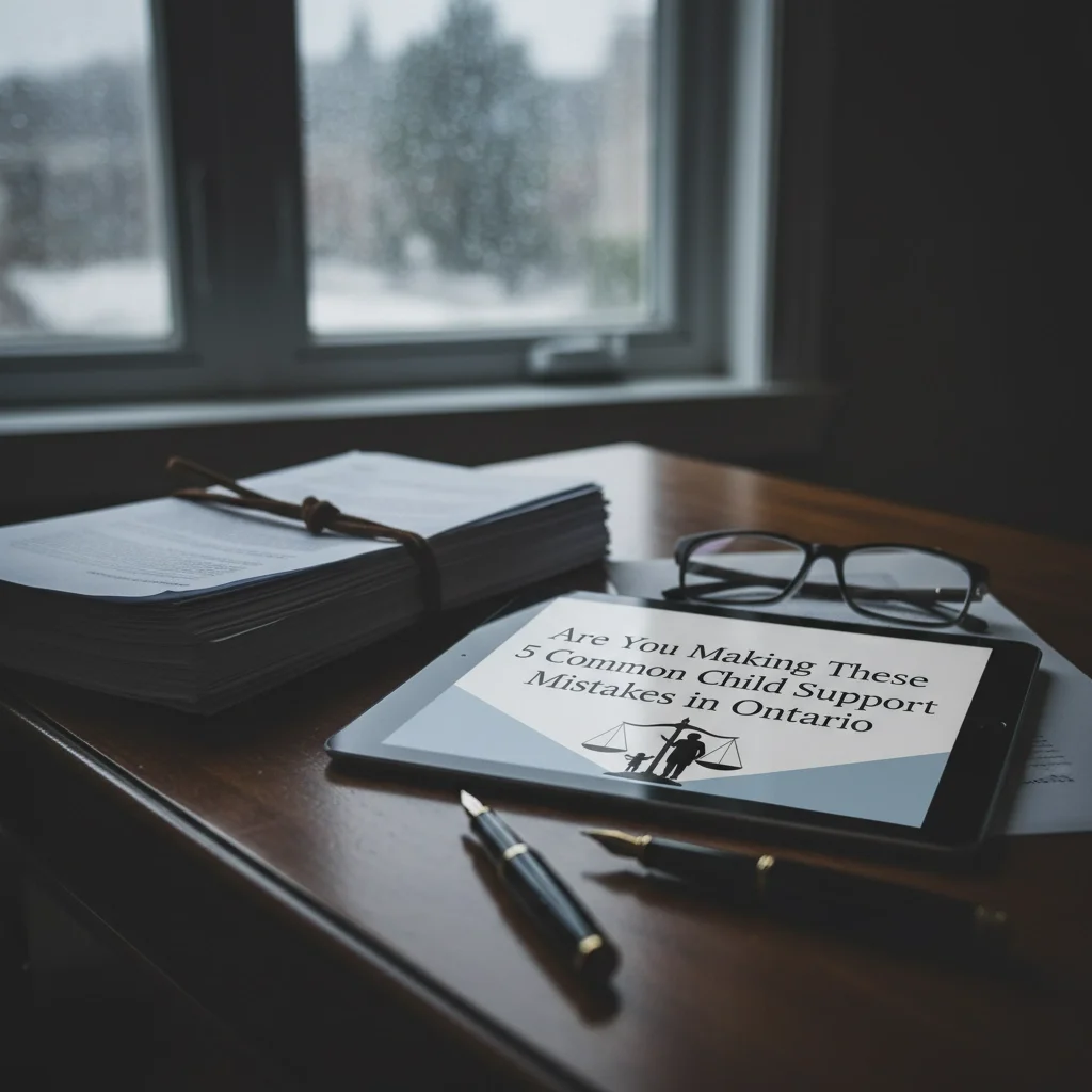 Are You Making These 5 Common Child Support Mistakes in Ontario?