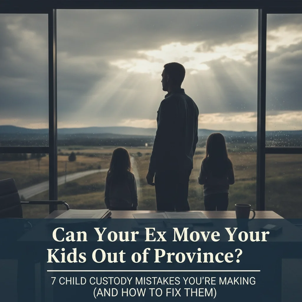 Can Your Ex Move Your Kids Out of Province? 7 Child Custody Mistakes You're Making (And How to Fix Them)