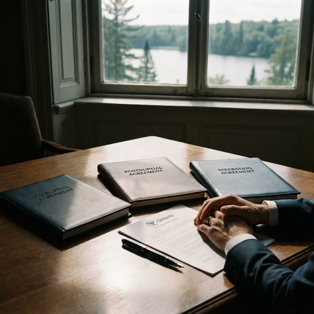 Postnuptial Agreement vs Prenuptial Agreement vs Separation Agreement: What Ontario Couples Need to Know