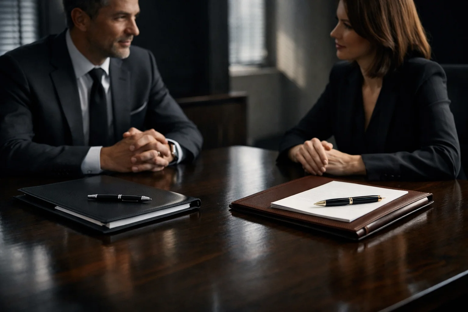 Spouses in Brampton receiving independent legal advice for divorce with separate family law representation.