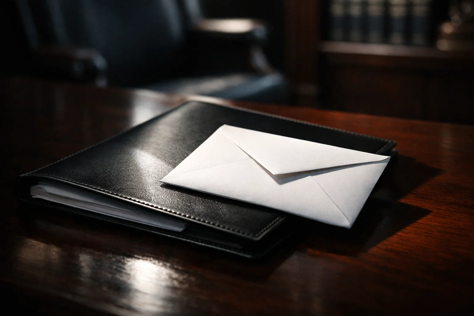 Professional legal documents and envelope for service of divorce papers in Ontario.