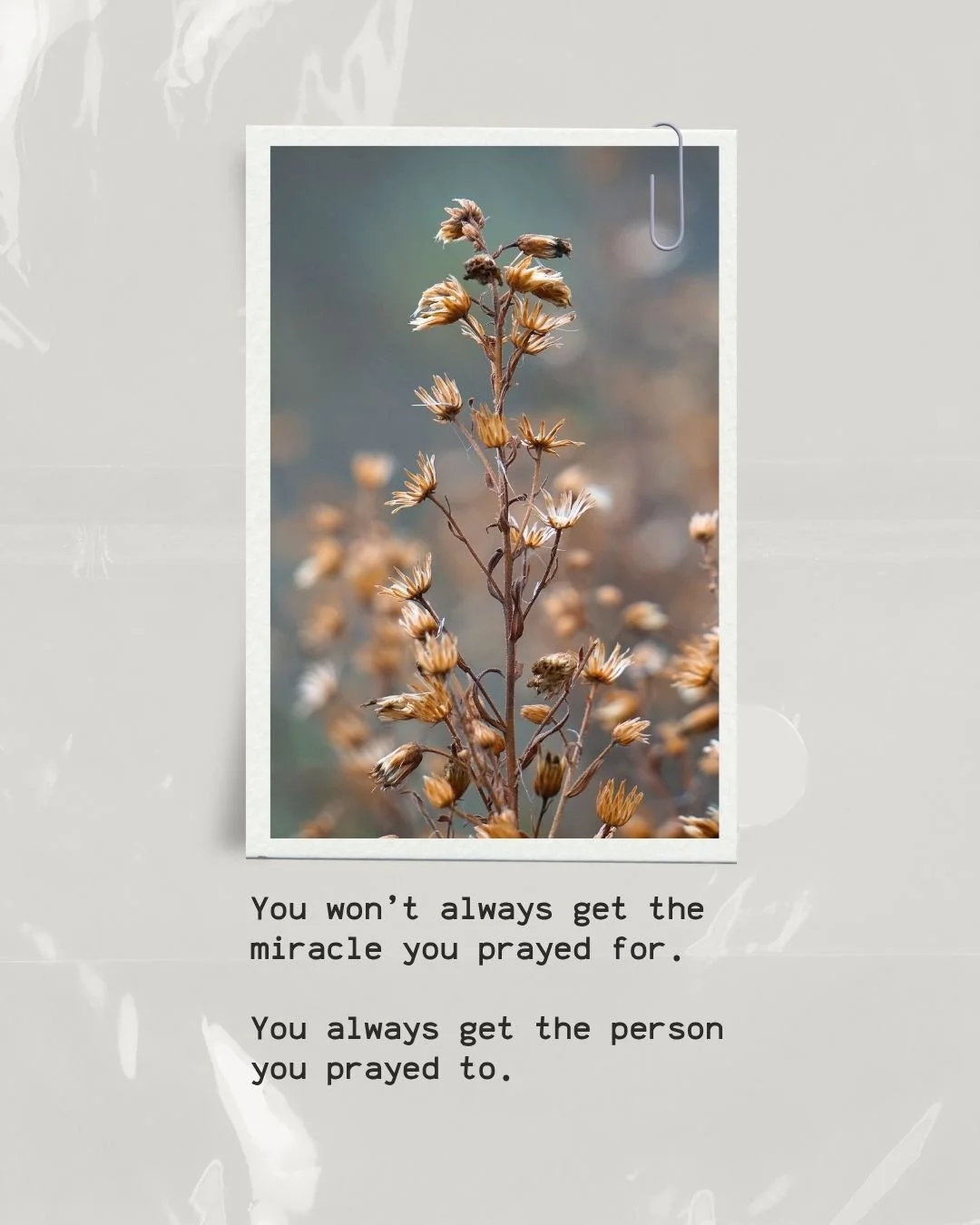 When life feels hopeless and fear takes over, Jesus&rsquo; words still speak: &ldquo;Don&rsquo;t be afraid; just believe.&rdquo; Faith in who Jesus is&mdash;not just what He can do&mdash;gives us hope, peace, and courage in life&rsquo;s most hopeless