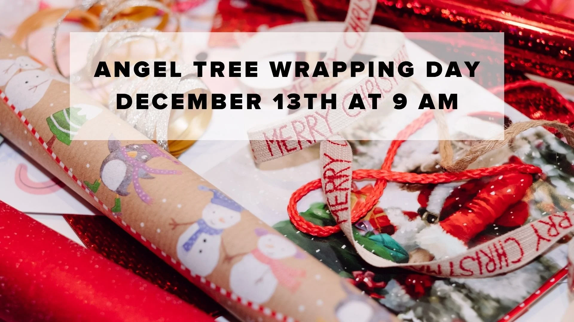 Angel Tree Wrapping Day
