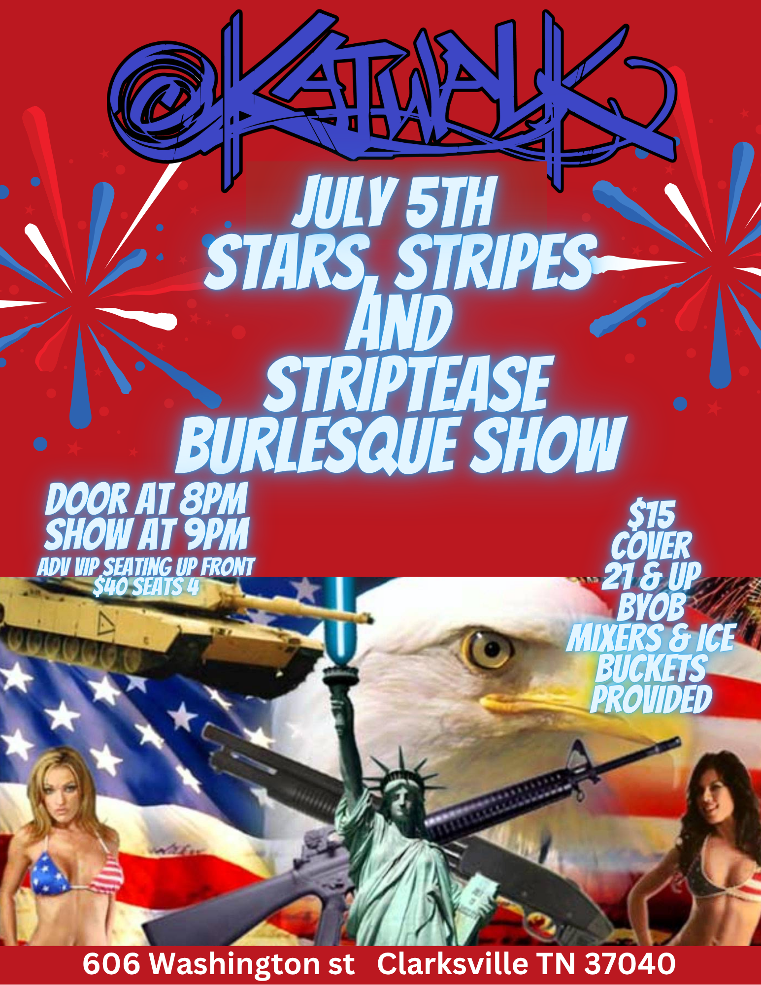 Stars Stripes &amp; Striptease