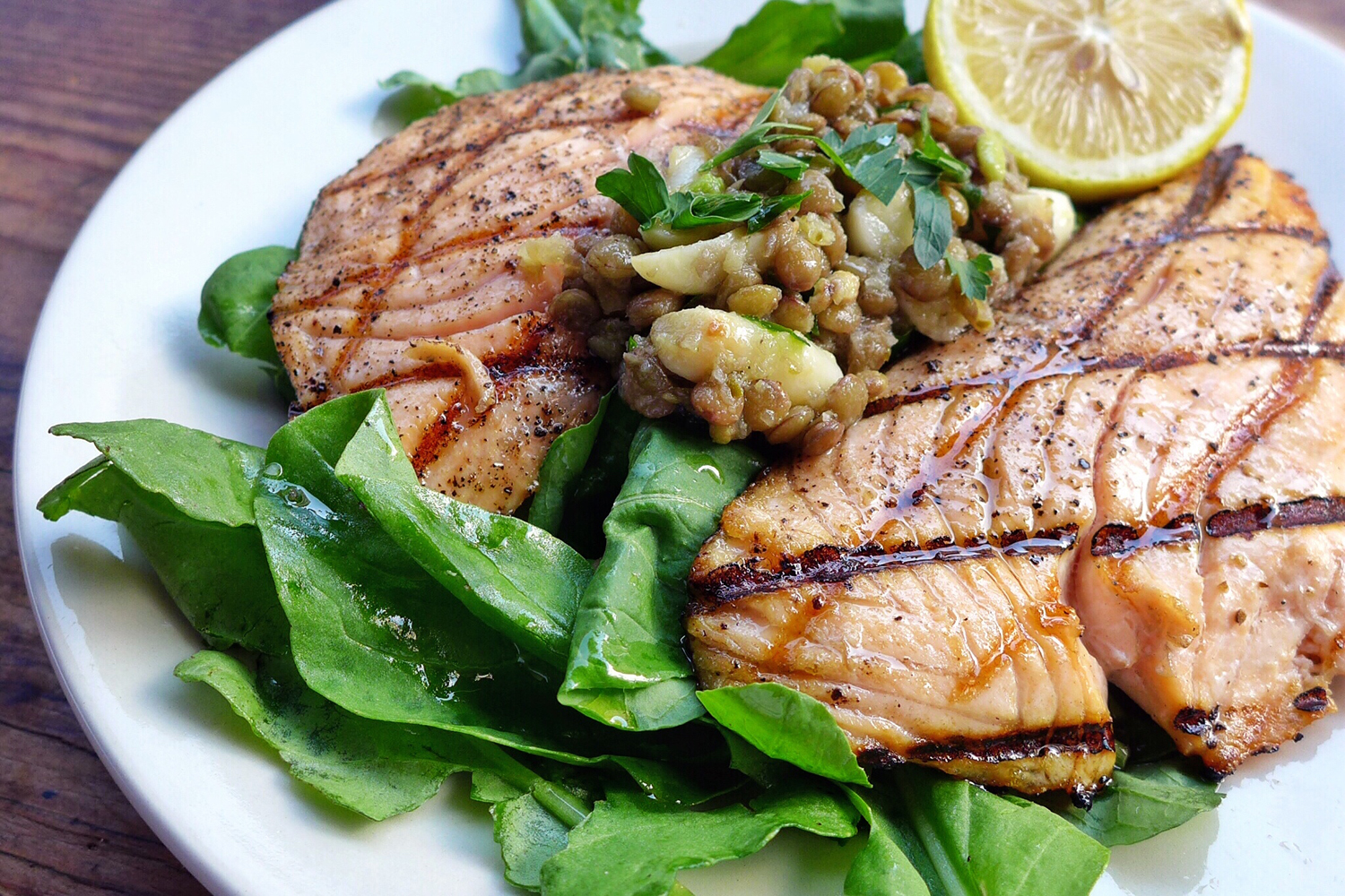 The Grilled Salmon