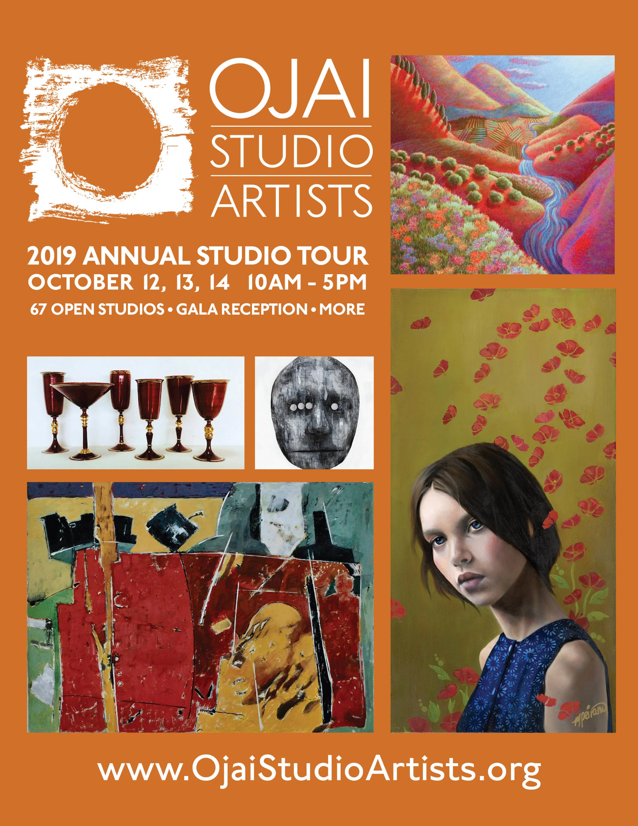 OSA ANNUAL STUDIO TOUR  October 12, 13 &amp; 14 10  am - 5 pm