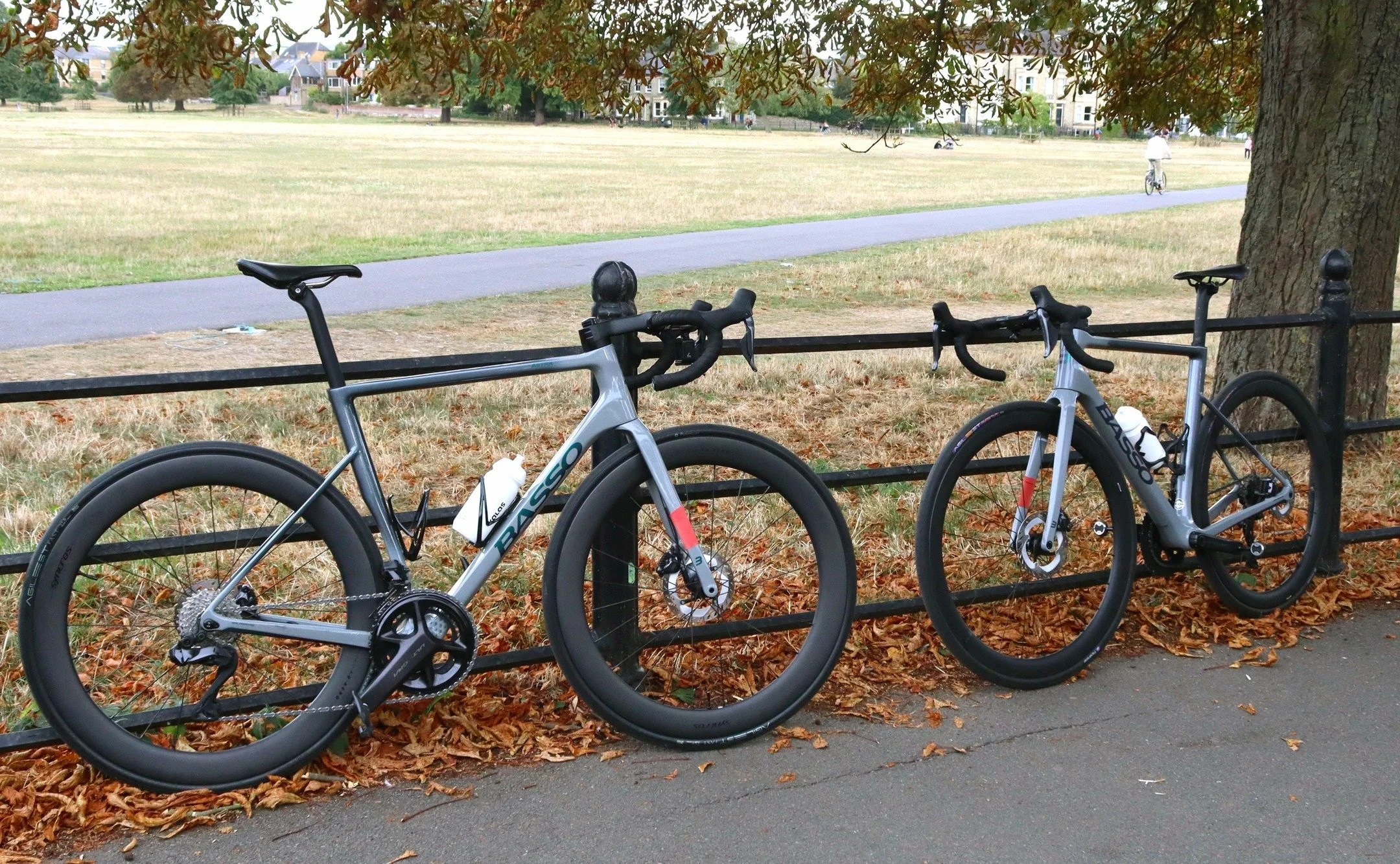 Our weapon of choice: the sublime @bassobikes_uk Astra in the stunning Grey Asphalt finish. Equally at home in National A Crits, Belgian Kermesses, or those long sunny rides &mdash; a true all-rounder that does it all. 
.
Want to know more, please co