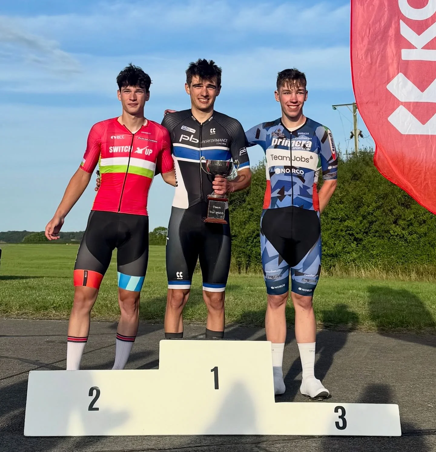 Stage Race Podiums! @grandtorcycling Youth A and Bs, @Whitelake Regional B and  @kalas_custom_uk Cup Nat B.
A great days racing, thanks to all the sponsors, volunteers and of course the riders!
.
📸  @craftjill 
.
#torstageraces #cheese #party #bikes