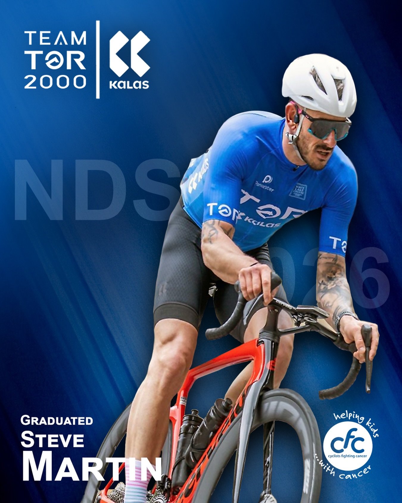 Graduated | Introducing Steve Martin
.
After several years as a club member, Steve has shown real dedication to regain his 2nd cat licence, with the ambition of a place on the Tor NDS. 
.
A tough winter of training, focus, and determination has put h