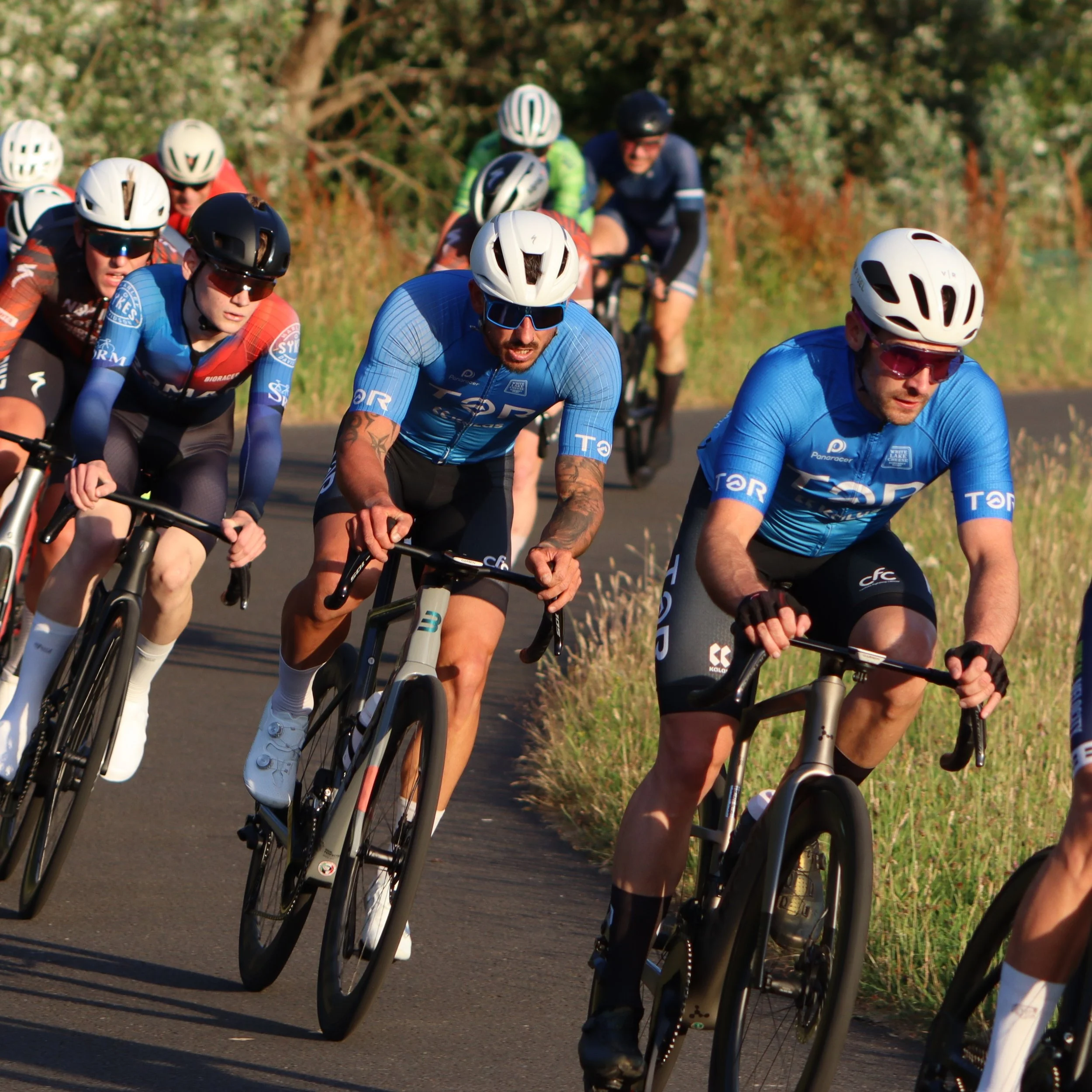 The Cream First Series continues Thursday night, the penultimate round at Torbay Velo Park. Its tight at the top! with @nickmmakin leading, @travis_bramley 2nd and Tor's very own @steve_martin_cycling third! Bring on the racing 

#cycling #racing #br