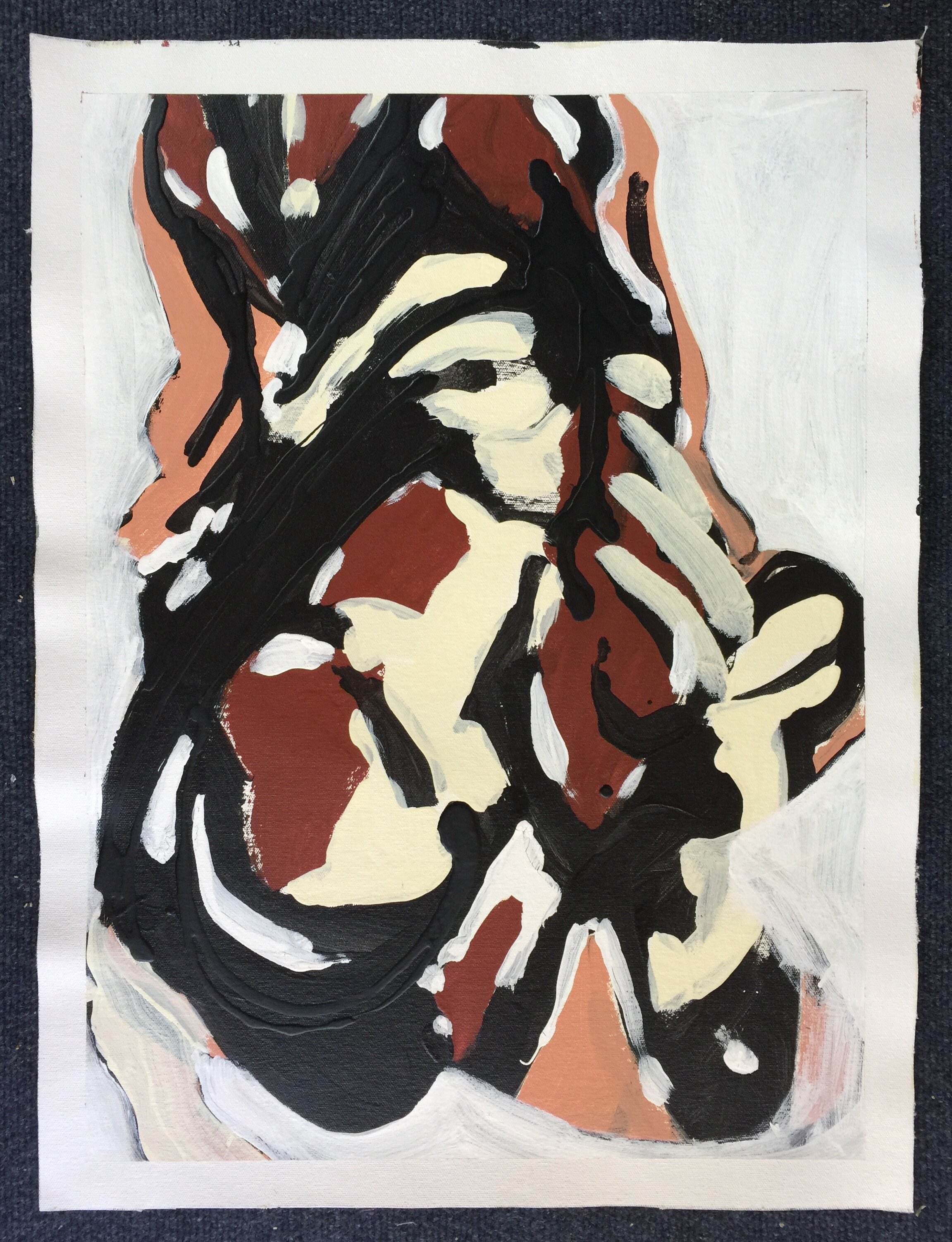 Jackson Pollock in Quarantine "4"