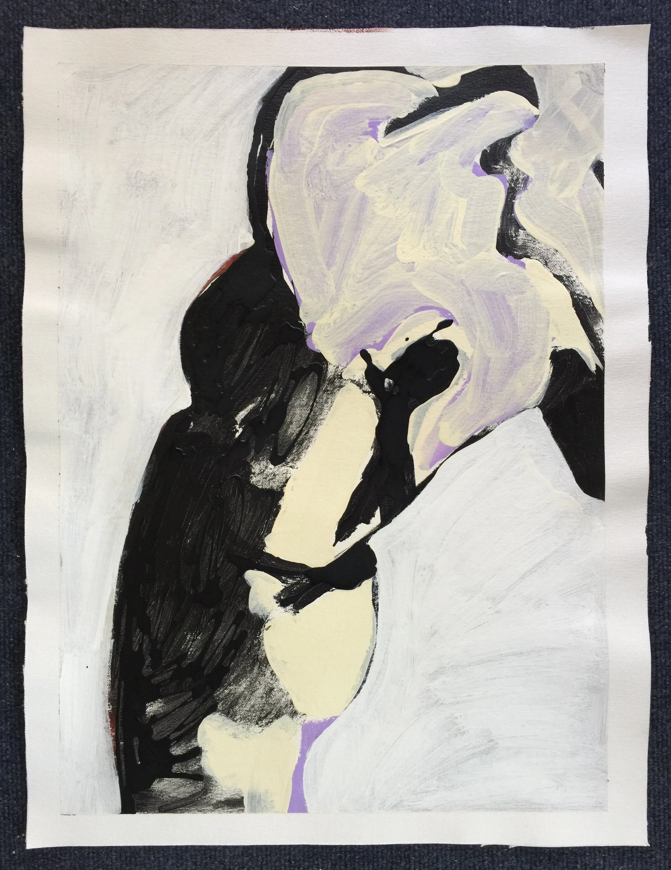 Jackson Pollock in Quarantine "5"