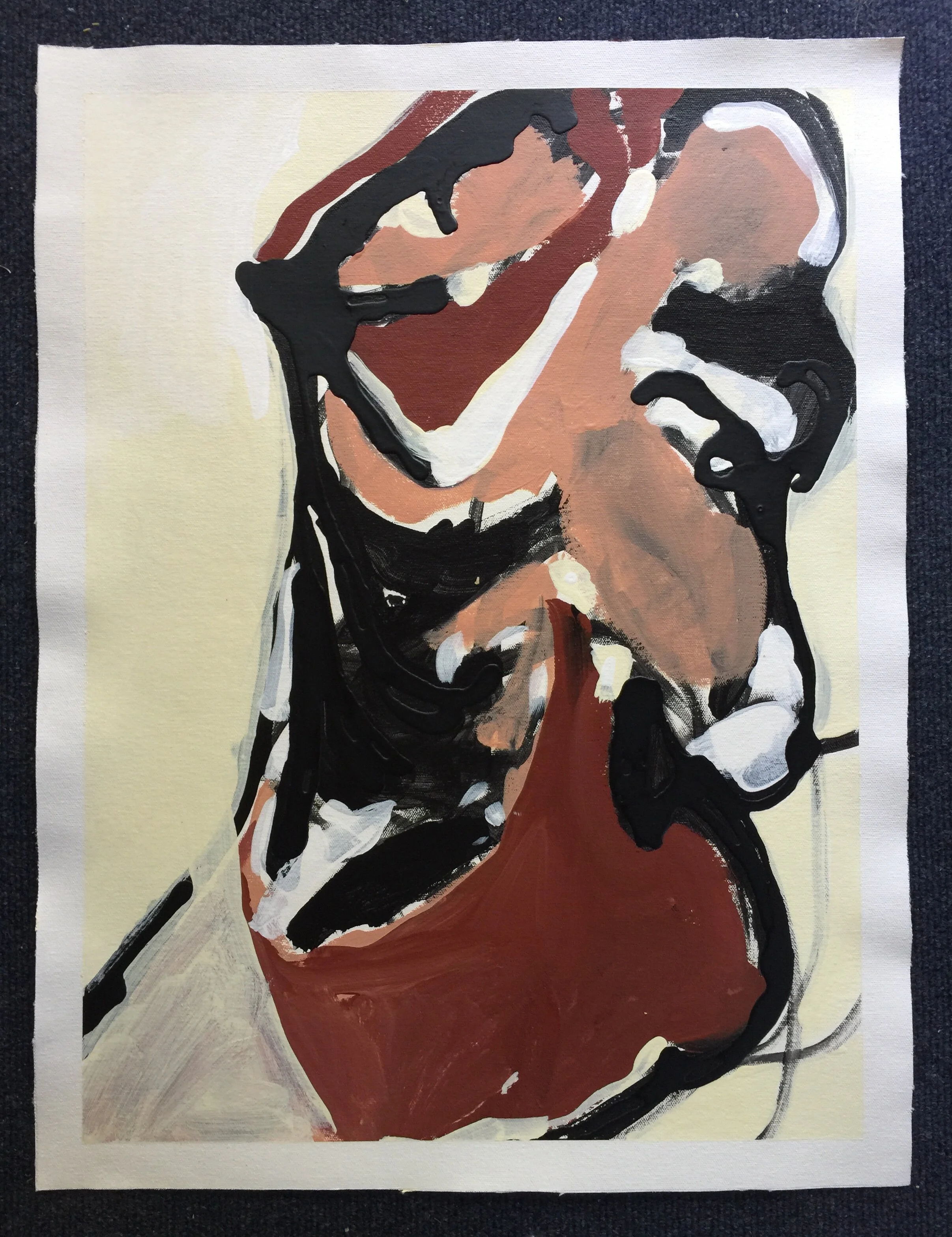 Jackson Pollock in Quarantine "9"