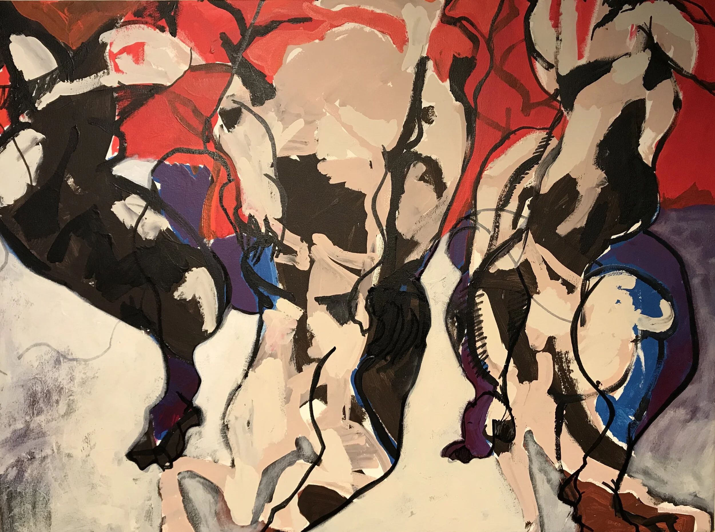 Dancing in Fire ( Bikini Party ) SOLD