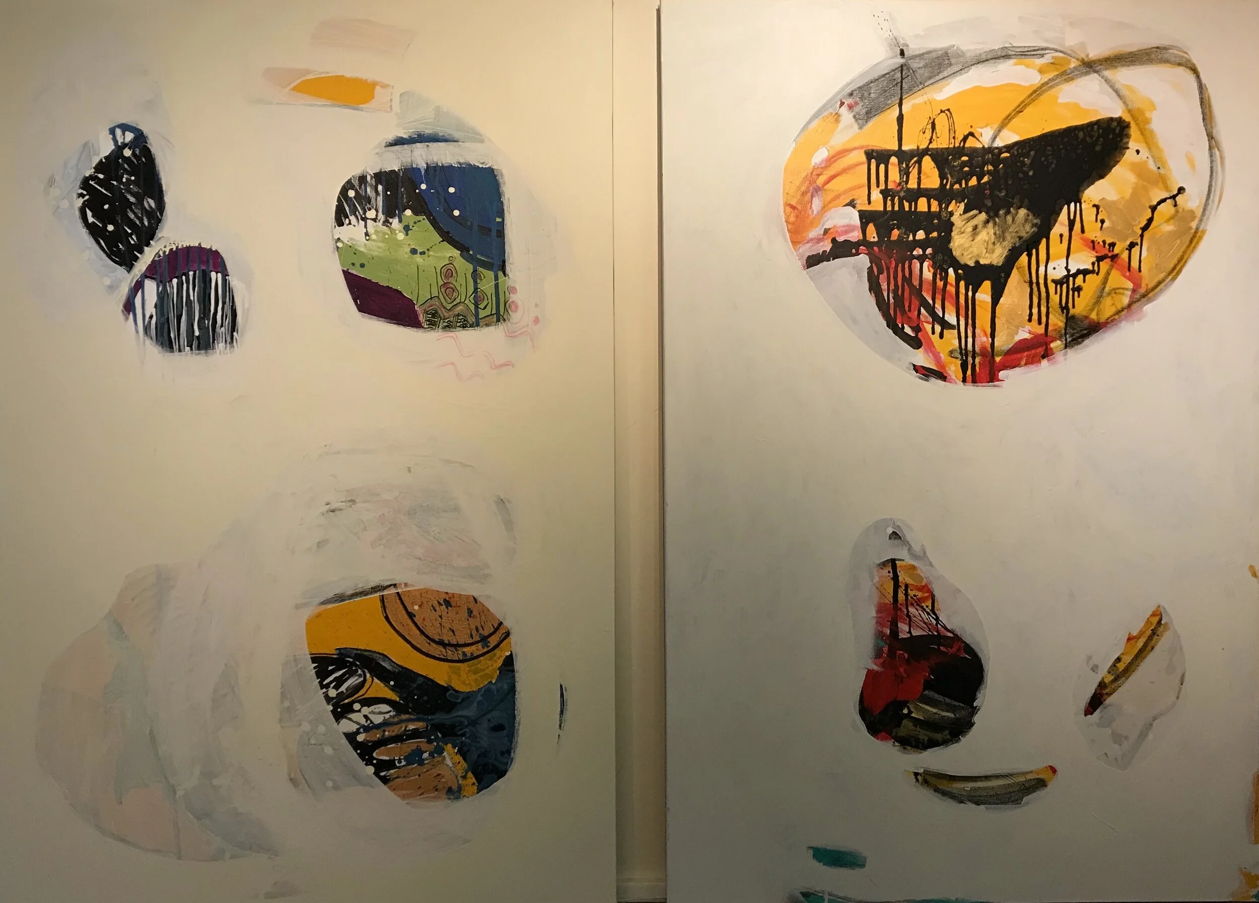 Equilibrium #2 (Diptych)