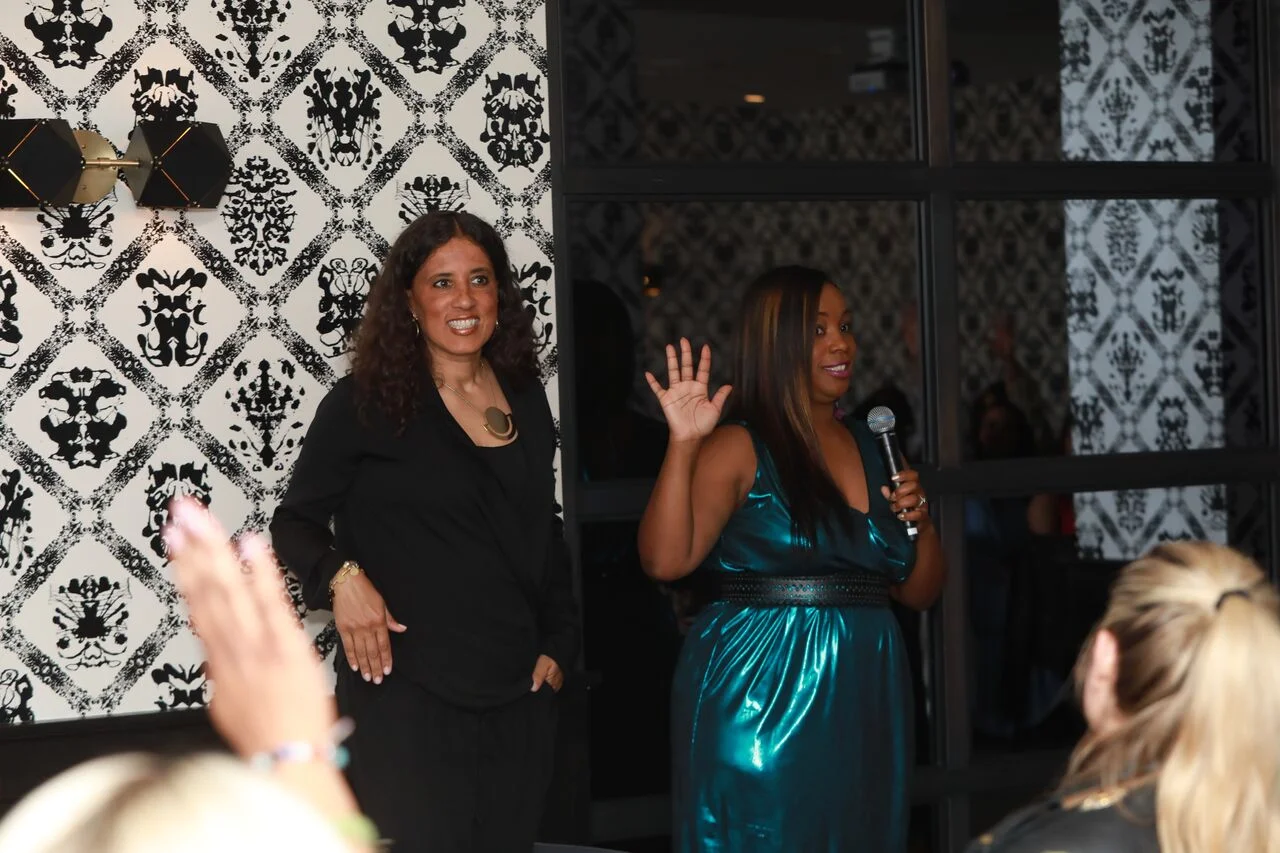 Jeannine Carter Diversity Engagement Lead and Barbara Furlow- Smiles Facebook Diversity Engagement Manager 