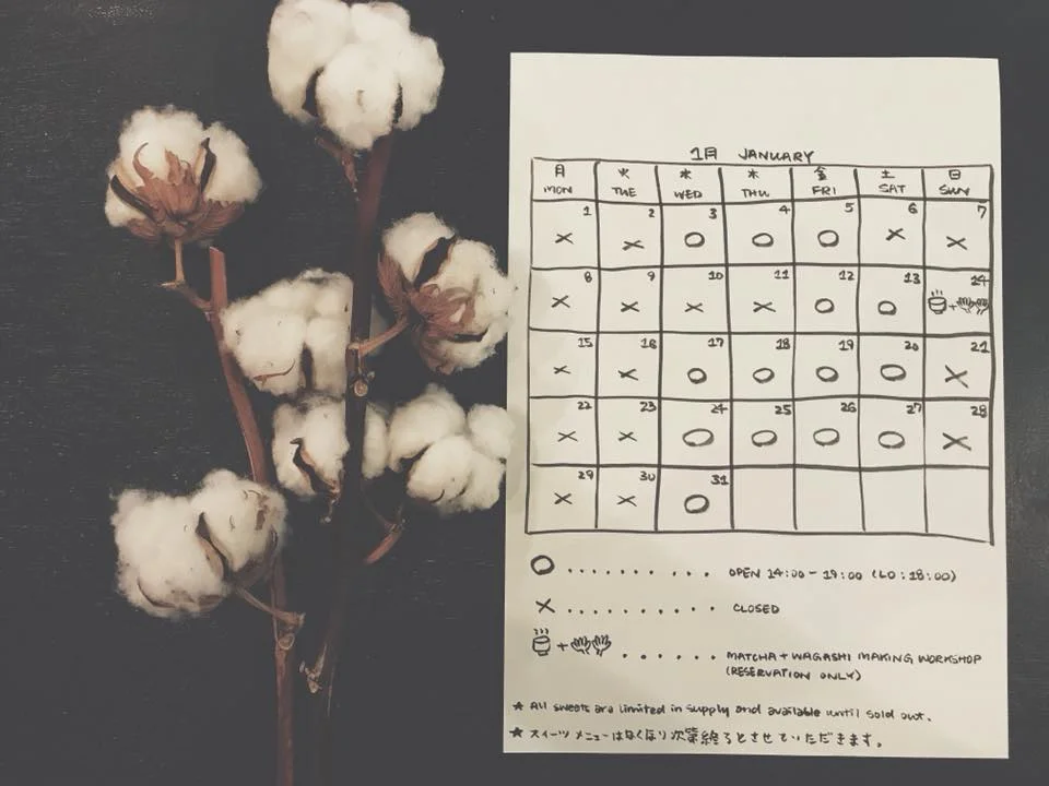 JANUARY CALENDAR
