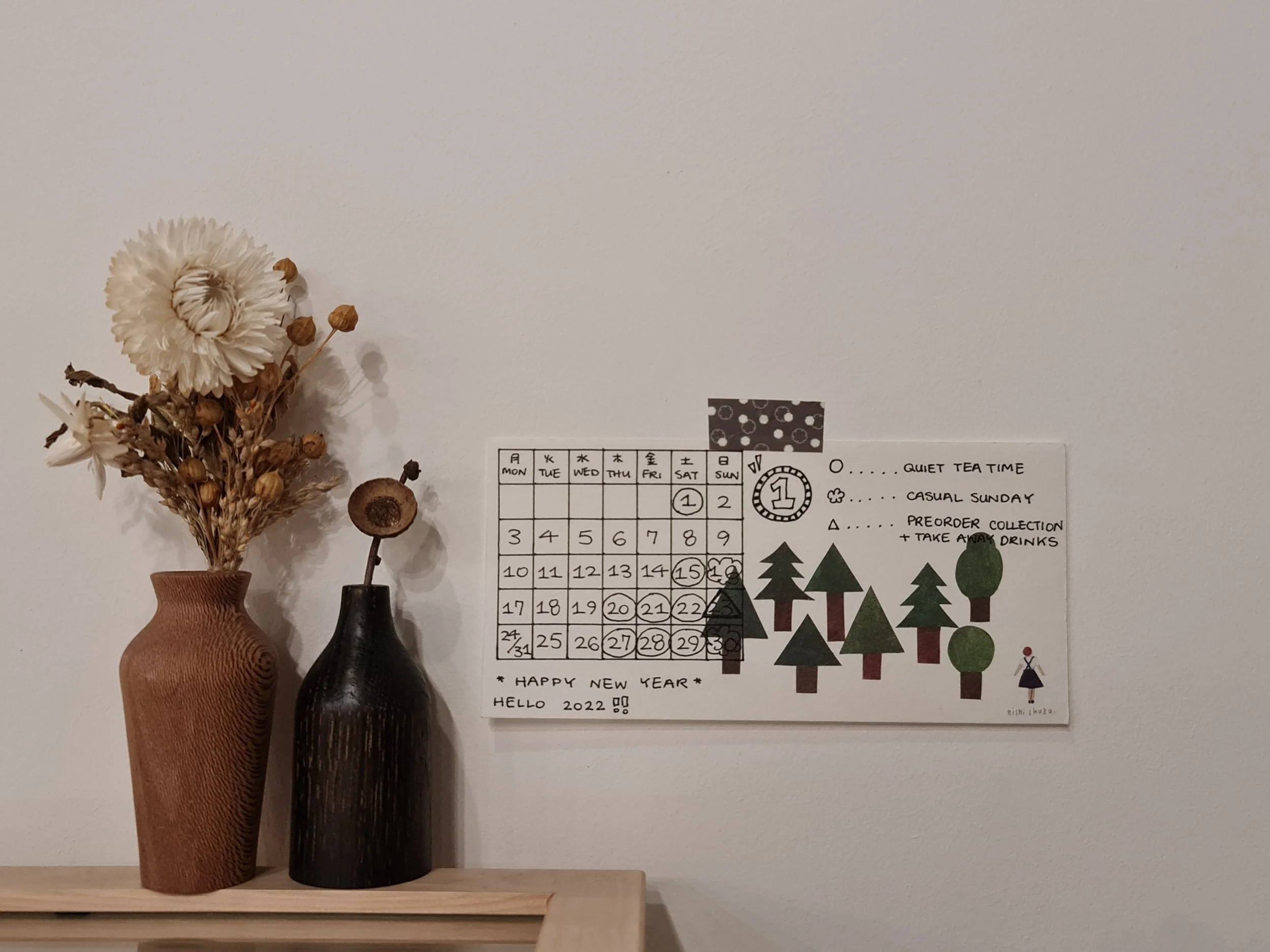 JANUARY CALENDAR