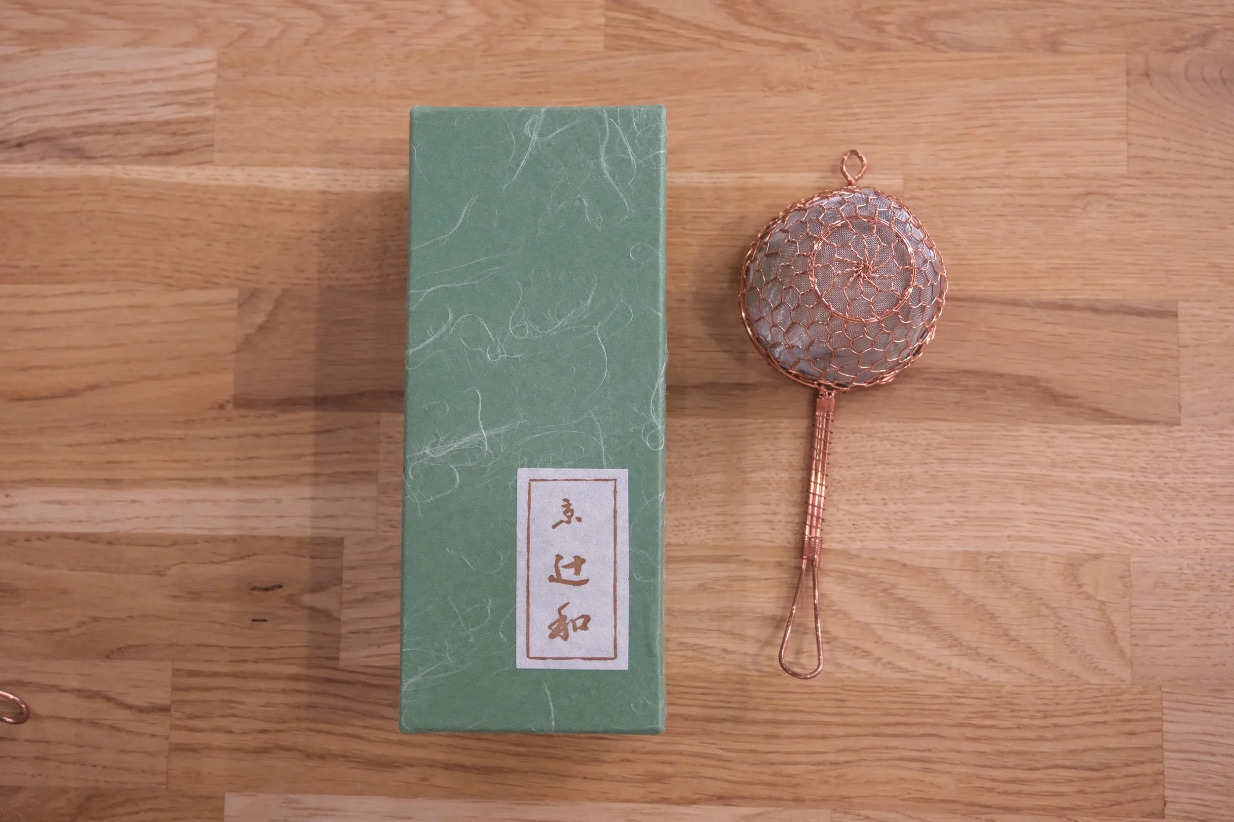 TEA STRAINER - KANAAMI — CHA-OLOGY お茶とお菓子