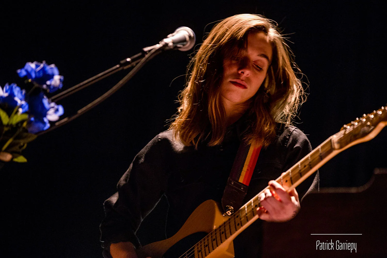 Julien Baker performing at the Columbus Theatre