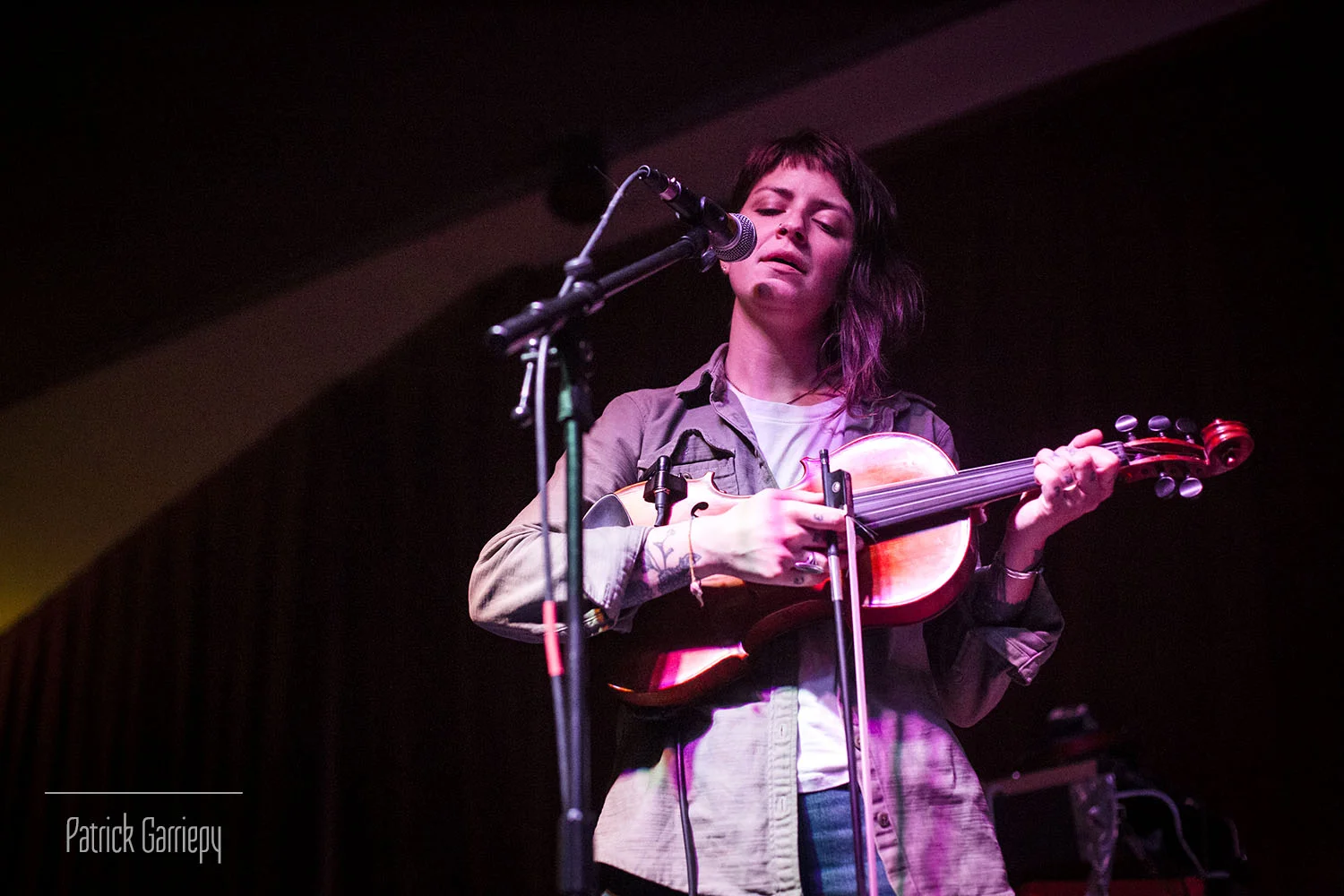 MorganEve Swain performing with Last Good Tooth