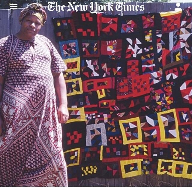 There has to be a German word for the simultaneous feeling of extreme excitement and extreme disappointment. I&rsquo;m so glad to see Rosie Lee Tompkins&rsquo; incredible quilts featured in the NYT. The joy, beauty, and depth of her work is captured 