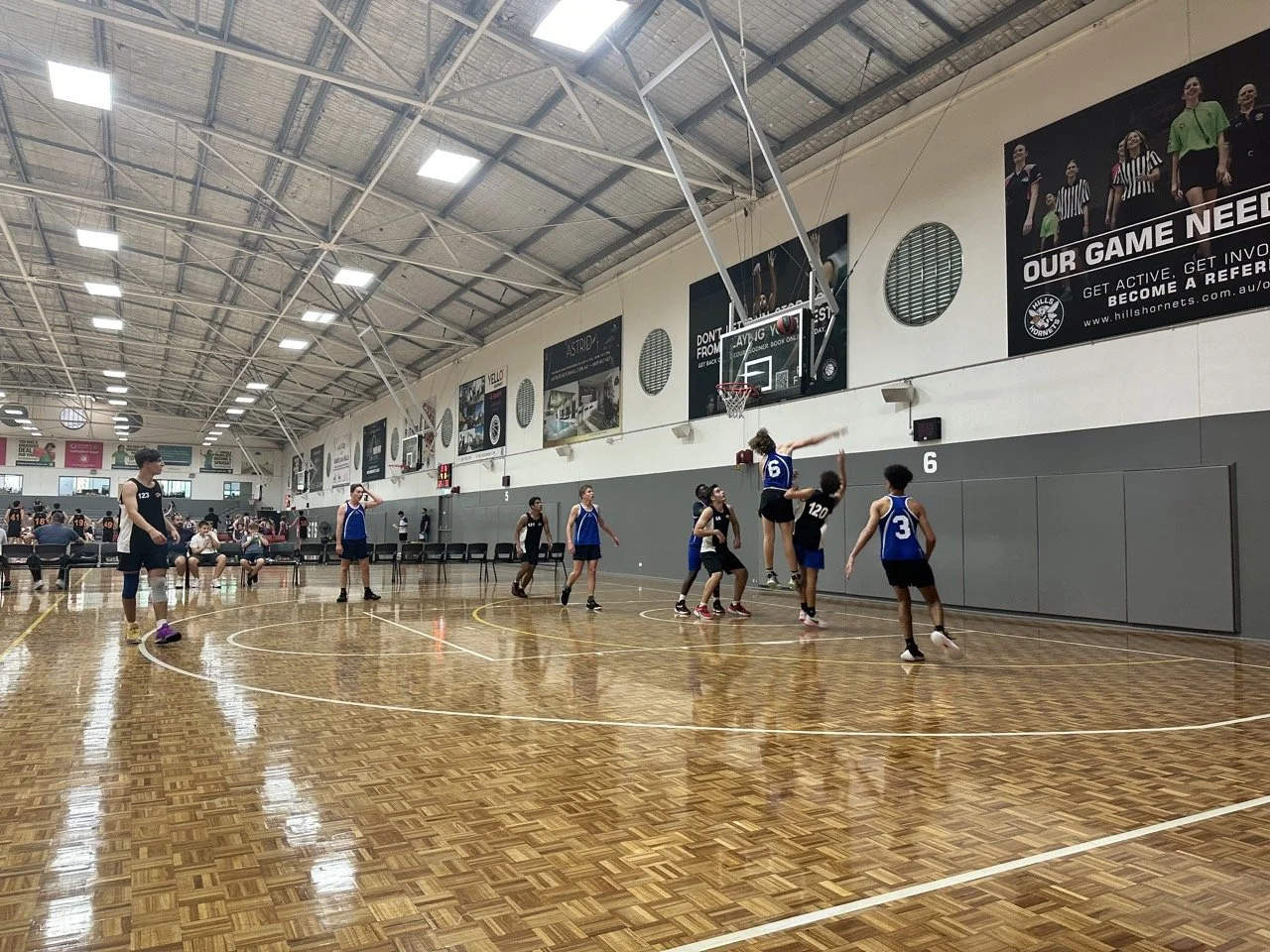 SWISSA competes at AICES Basketball 2023