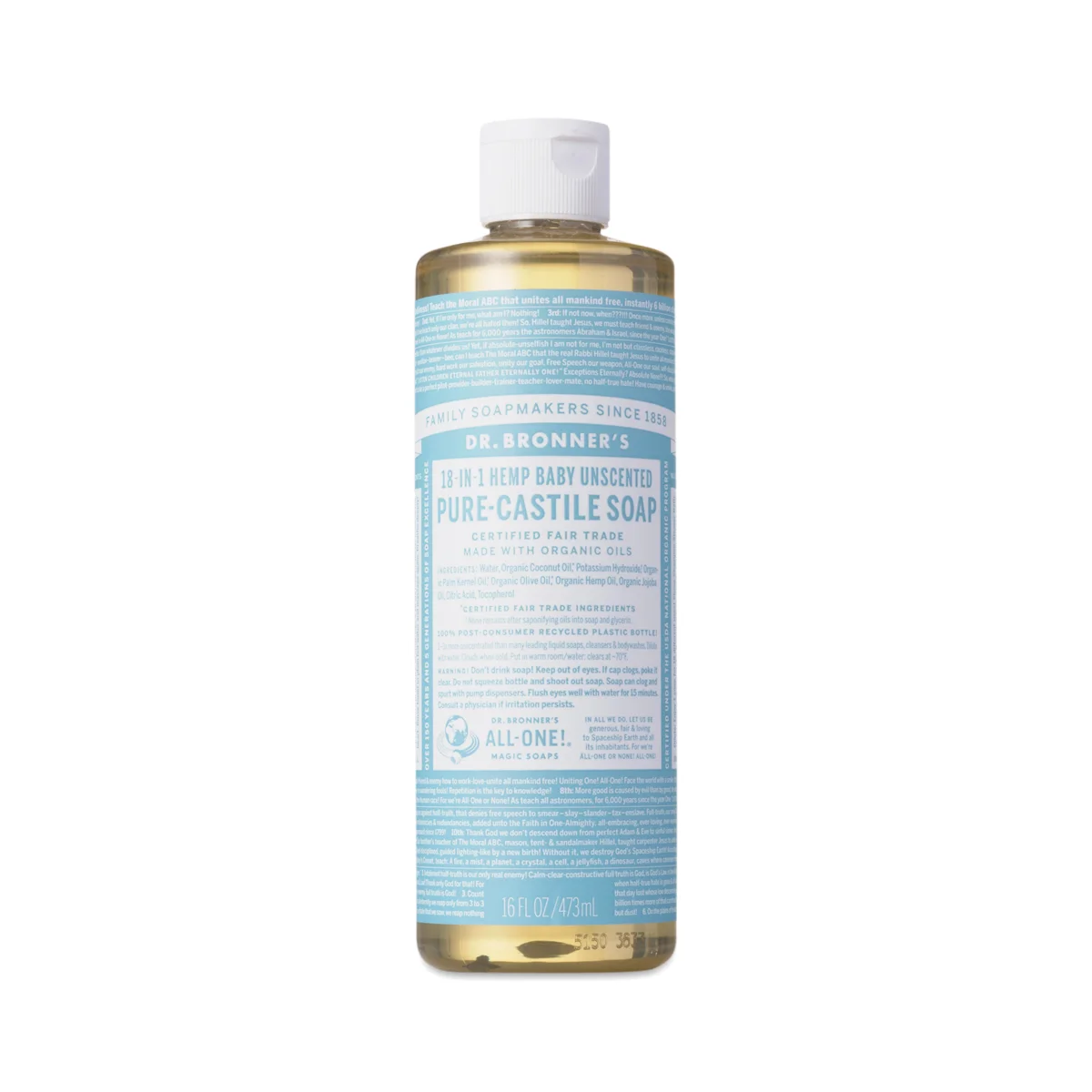 castile soap safe for babies